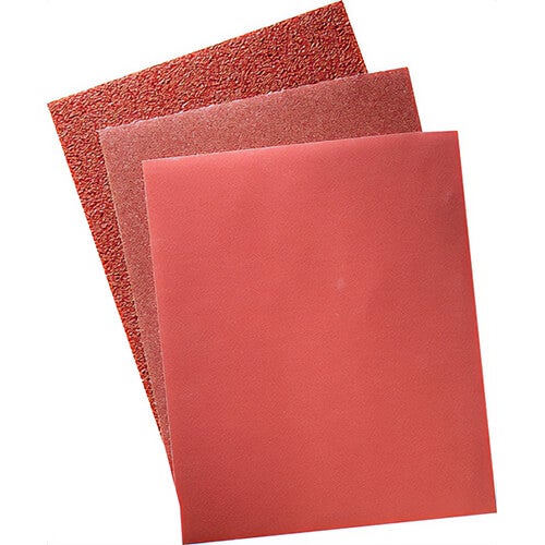 UA® 84916 DAF Sanding Sheet, 11 in L x 9 in W, 220 Grit, Aluminum Oxide Abrasive, Cloth Backing