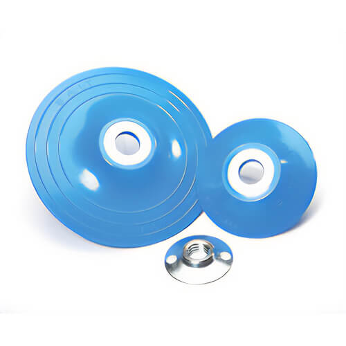 SAIT® 95245 Challenger II™ Backing Pad, 4-1/2 to 5 in dia Pad, Locking Nut Attachment
