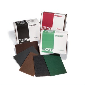 SAIT® Sand-Light™ 77440 Heavy Duty Hand Pad, 9 in L, 6 in W W/dia, Coarse