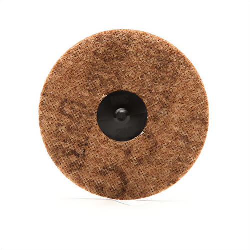 Scotch-Brite™ 7100007009 Roloc™ Surface Conditioning Disc, Nonwoven, SC-DR, A/O Coarse, TR, 4 in