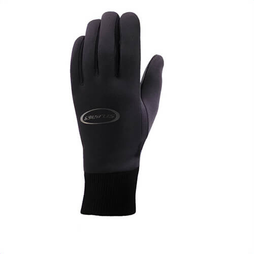 Seirus® 8010.1.0013 Original All Weather Glove™ 8010 Men's General Purpose Gloves, Weather/Work, M, UltraGrip™ Palm, Weathershield®, Black, Knit Cuff