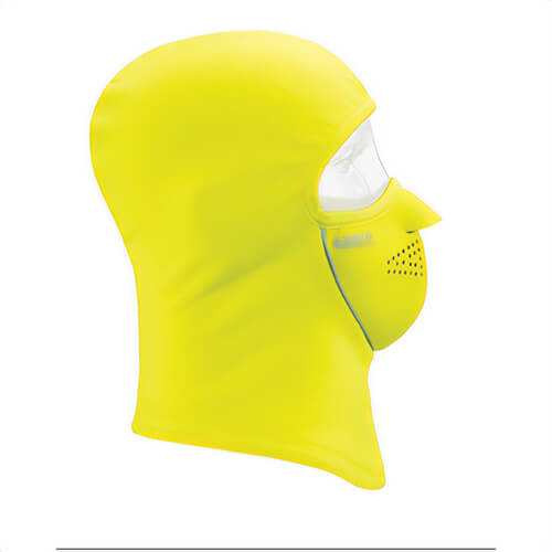 Seirus® 8032.0.5654 Combo Clava® 3-in-1 Headwear, Hi-Viz Yellow, Fleece/Neofleece®
