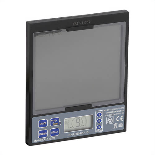 Sellstrom®  S27740 Premium Extra-Large Blue Lens Technology Variable Auto Darkening Filter, 4/5 to 13 Lens Shade, 2.38 in H x 3.94 in W