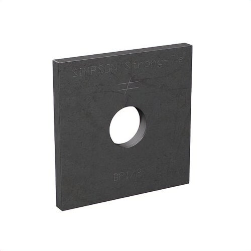 Simpson Strong-Tie® BP 1/2-R 1/2 in Bolt dia 2 x 2 Bearing Plate