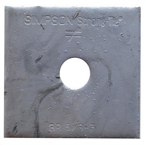 Simpson Strong-Tie® BP 5/8-3 5/8 in Bolt dia 3 x 3 Bearing Plate