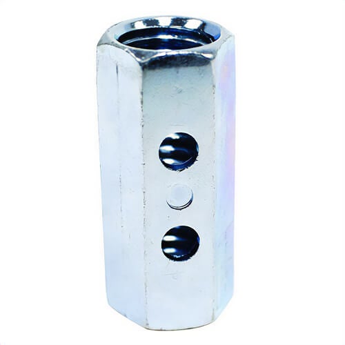 Simpson Strong-Tie® CNW1/2 1/2 in Coupler Nut with Witness Hole