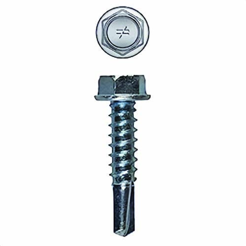 Simpson Strong-Tie® X1B1214R100 #12 x 1 in 14 TPI Hex SD Zinc, 100/bx