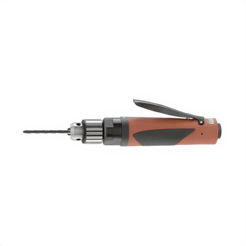 Sioux® SDR10S12R4 Reversible Straight Drill, 1/2 in 3-Jaw/Keyed Chuck, 1,200 RPM Speed, 11.3 in OAL