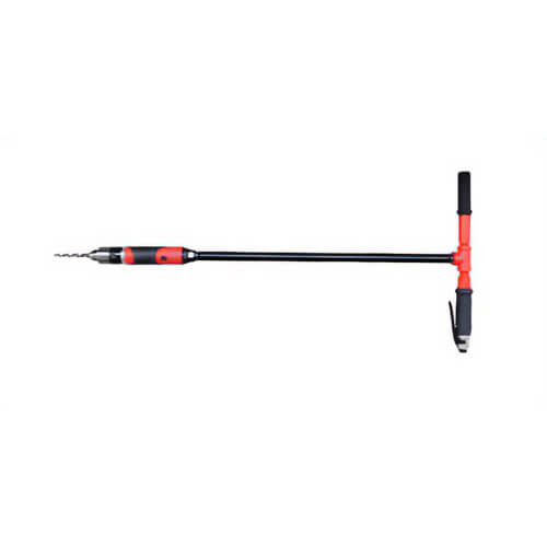 Sioux® SDR10T40N3 Signature SDR10T T-Handle Air Drill, 3/8 in 3-Jaw/Key Chuck, 1 hp, 90 psi, 36 in OAL