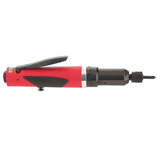 Sioux® SSD10S25AC Inline Reversible Pneumatic Screwdriver, 1/4 in Chuck, 6.8 N-m Torque, 30 CFM Air Flow, 90 psi