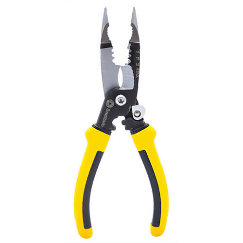Southwire® S5N1 Multi-Tool Plier, 5-in-1, 14 to 10 AWG Solid, 16 to 12 AWG Stranded Wire Nominal Capacity, Steel Jaw, 8-1/4 in OAL