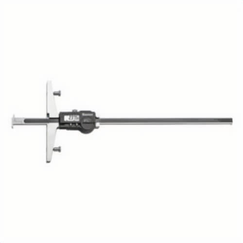 Starrett® 5004BZ-12/300 5004 Global Series® Electronic Depth Gage, 0 to 12 in Measuring, HSS