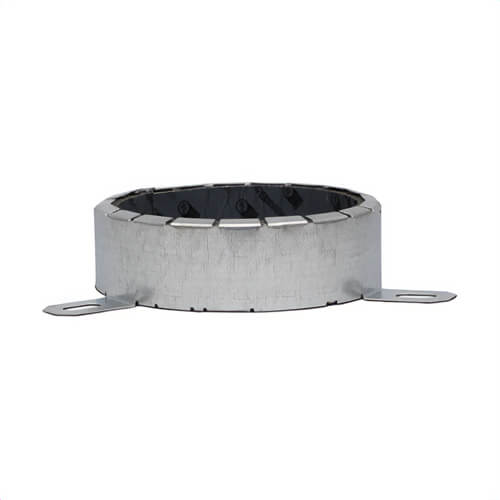 STI® LCC400 Intumescent Firestop Collar, Use with Plastic Pipe, Galvanized Steel