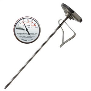 Tel-Tru® 231A08ERAFEADAA Dial Thermometer, Back Connected, 0°/50°C, Recal Nut, 8 in L Stem, 2 in Dial Size
