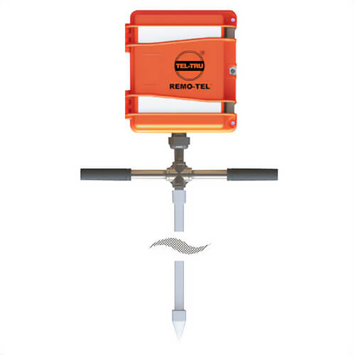 Tel-Tru® RCPDF000 Remo-Tel® Compost Smart Temperature Monitoring System, -67°/302°F, 0.11% Tolerance