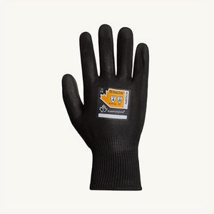 Superior Glove® STAGBPU-9 TenActiv™ Cut-Resistant Glove, L, Knit Cuff, Polyurethane Palm, Unlined, ANSI Cut-Resistance Level A4