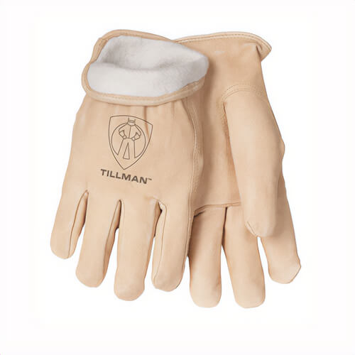 Tillman™ 1412S 1412 Standard Grade General Purpose Gloves, Cold Weather, Gunn Cut/Keystone Thumb Style, Small