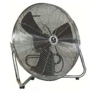 TPI CF18 CF Series 1-Phase Standard Workstation Floor Fan, 18 in Blade, 2550/2700/3150 CFM Flow Rate, 120 VAC, 1.4 A