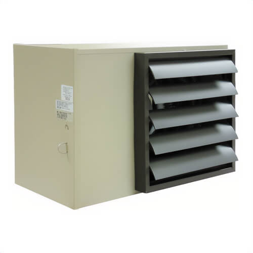 TPI H1HUH20CA1 UH Series 1-Phase Fan Forced Horizontal Standard Unit Heater, 68300 Btu/hr Capacity, 240 VAC, 20 kW Power Rating