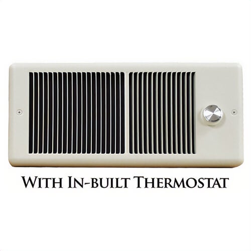 TPI HF4320TRPW 4300 Fan Forced Electric Heater with Wall Box, 2/1.5 kW, 208/240 VAC