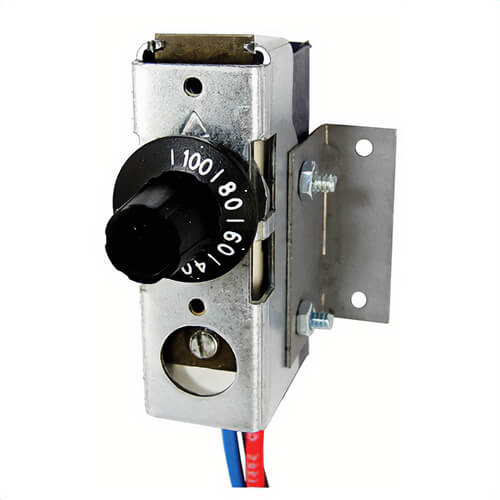 TPI LRD100A LR Series Line Voltage Non-Programmable Thermostat, Heat/Cool Thermostat, 0 to 110°F  Control, SPDT Switch, Import