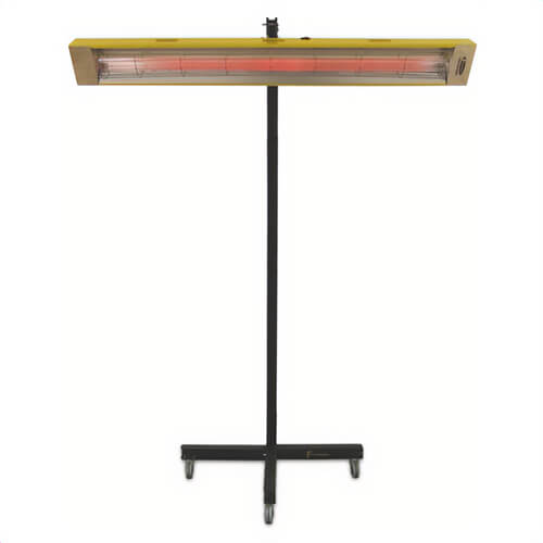 TPI PCH48C PCH 1 Phase Portable Quartz Infrared Spot Heater, 5120 Btu/hr Capacity, 120 VAC, 1.5 kW Power Rating