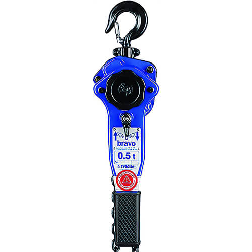 Tractel® 19659 Bravo Lever Hoist, 1/2 ton, 1,000 lb