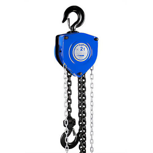 Tractel® 41529 Tralift™ Manual Hand Chain Hoist, 10 ft Lift, 2 ton