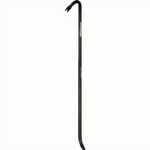 True Temper® 1173000 Gooseneck Wrecking Bar, Flat Tip, 48 in OAL, Alloy Steel