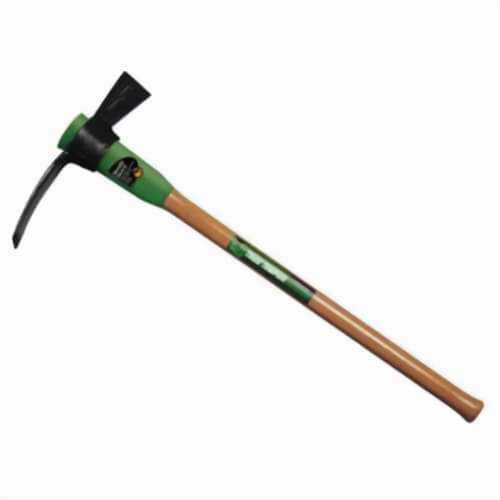 True Temper® 20182500 Cutter Mattock with Guard, 5 lb Forged Steel Head, Wood Handle