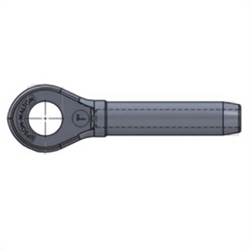 Upson-Walton™ 41056302 Closed Wire Rope Swage Socket, 9/16 in Cable, 8-3/4 in L, 1-1/4 in Pin, Carbon Steel