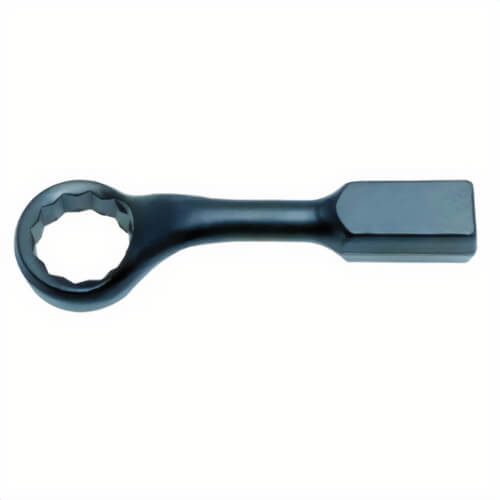 Urrea® 2636SW Striking Wrench, 2-1/4 in, 12 Points, 14-1/8 in OAL, Box End Head, 1-3/8 in thick Box End, Black Oxide