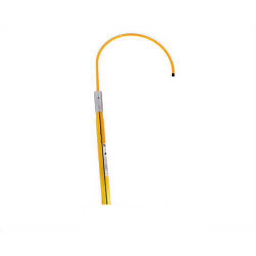 Utility Solutions USRH-010 Blue Stripe® Standard Rescue Hook with Fiberglass Handle, 10 ft