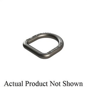 Wallace Forge 2327219 Standard D-Ring with Style A/B Clip, 4000 lb, 2-1/4 x 2-1/2 in Ring, 1/2 in Bracket
