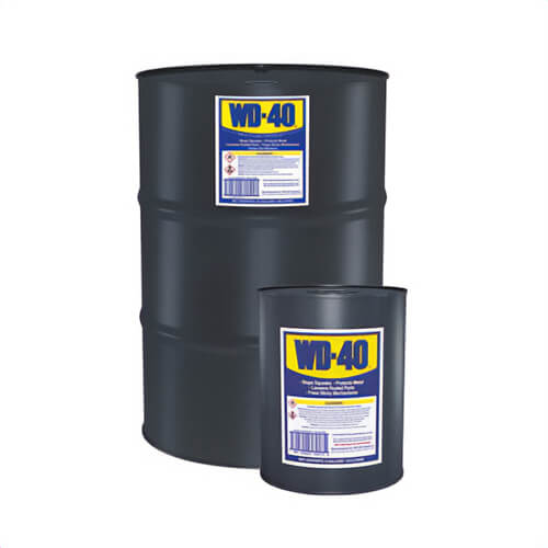 WD-40® 49012 Multi-Use Lubricant, 5 gal Pail, Liquid, Mineral Oil Base, Light Amber, -60 to 300°F, 0.8 Specific Gravity