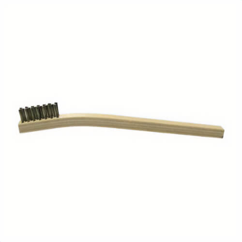 Weiler® 44167 Scratch Brush, 1/2 in W Brush, 7-1/2 in OAL, 1/2 in L Stainless Steel Trim