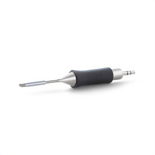 Weller® T0054461099N Soldering Tip, Gull Wing, Specifications: 40 W Power, 1 to 1.5 mm Tip Finder Size, 3.4 mm dia, Black