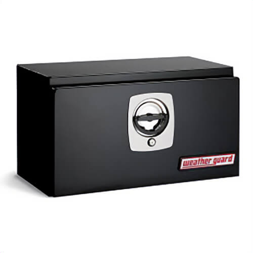 Weather Guard® 525-5-02 Under Bed Box, Short Compact, 12-3/8 in Overall Width, 24-1/8 in Overall Depth, 14-1/8 in Overall Height