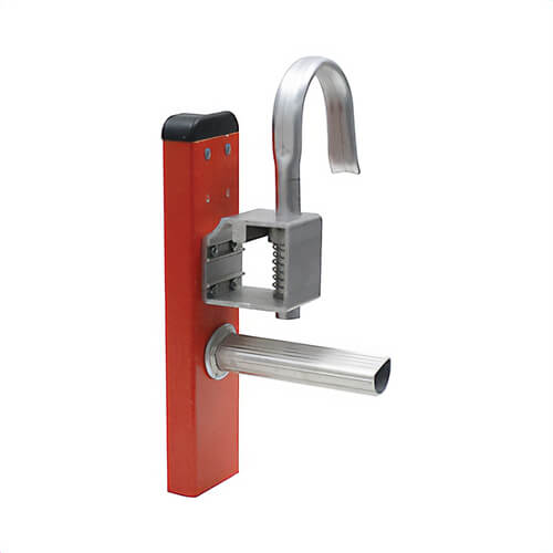 Werner® 74-1 74 Series Extension Stabilizing Cable Hook, Use with D6200-1, 7100-1 and D7100-2 Series Fiberglass Ladder, Aluminum