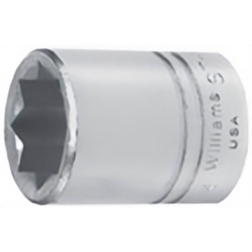 Williams® ST-832 1/2 in Drive 1 in 8 pt Socket