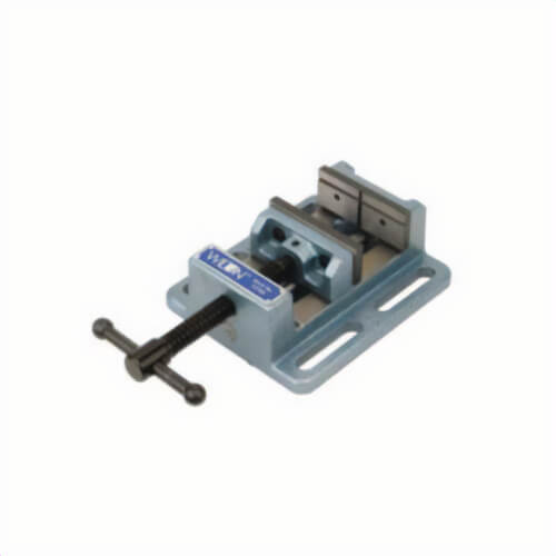 Wilton® 11744 Low Profile Drill Press Vise, 4 in Jaw Opening, Cast Iron/Steel
