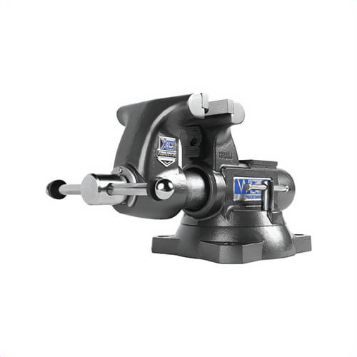 Wilton® Tradesman XC 28841 Vise, Serrated Jaw, 5 in Jaw Opening, 5-1/2 in W Ductile Iron Jaw, 3-3/4 in D Throat