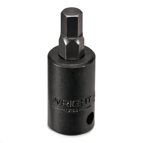 Wright® 32B06 Tool Drive Hex Bit Impact Socket, 3/8 in