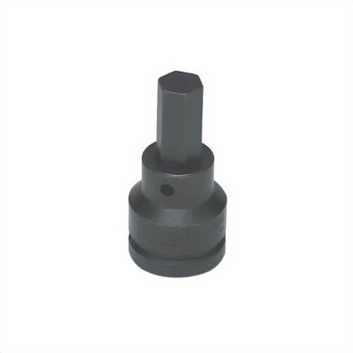 Wright® 62-19MM Shape IV Driver Socket Bit, 3/4 in Square Drive, 19 mm, 35 mm L Bit, ASME B107.110