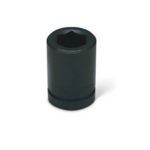 Wright® 8980 Socket, Shape III Style, 1 in Drive, 2-1/2 in Deep Impact Socket, 6 Points
