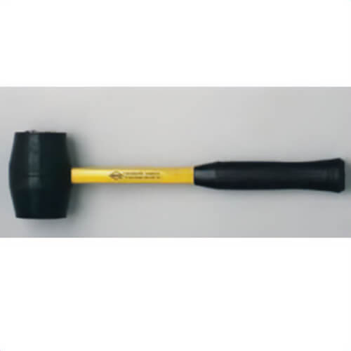 Wright® 9021 Heavy Duty Mallet, Soft Face, 1 lb Rubber Head
