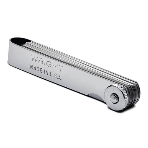 Wright® 9529 Tool Metric Feeler Gauge, 25 Blade
