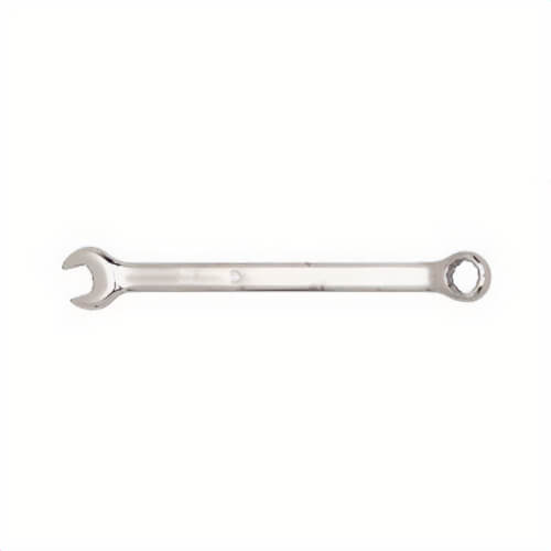 WrightGrip™ 1222 Combination Wrench, 11/16 in, 12 Points, 15° Offset, 9-1/8 in OAL, Full Polished, ASME B107.100