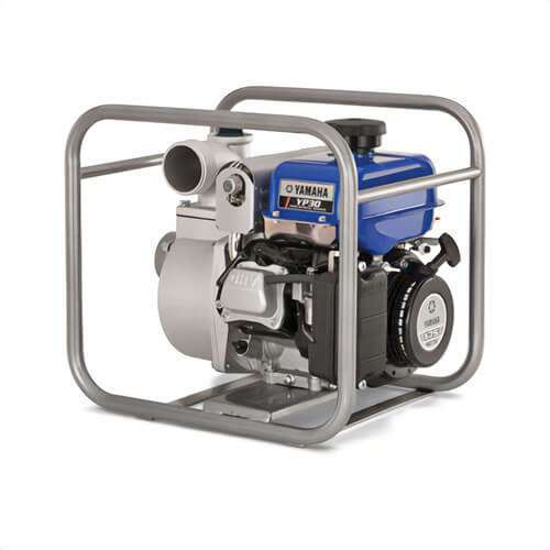 YAMAHA YP30GJ Centrifugal Self-Priming Water Pump, 171 cc Engine, 246 gpm Flow Rate, 3 in Inlet x 3 in Outlet, 101.7 ft Max Head