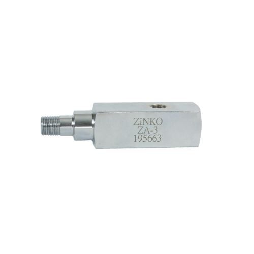 Zinko 195663 Gauge Adapter ZA3, 1/4 in, Gauge Port, 3/8 in M